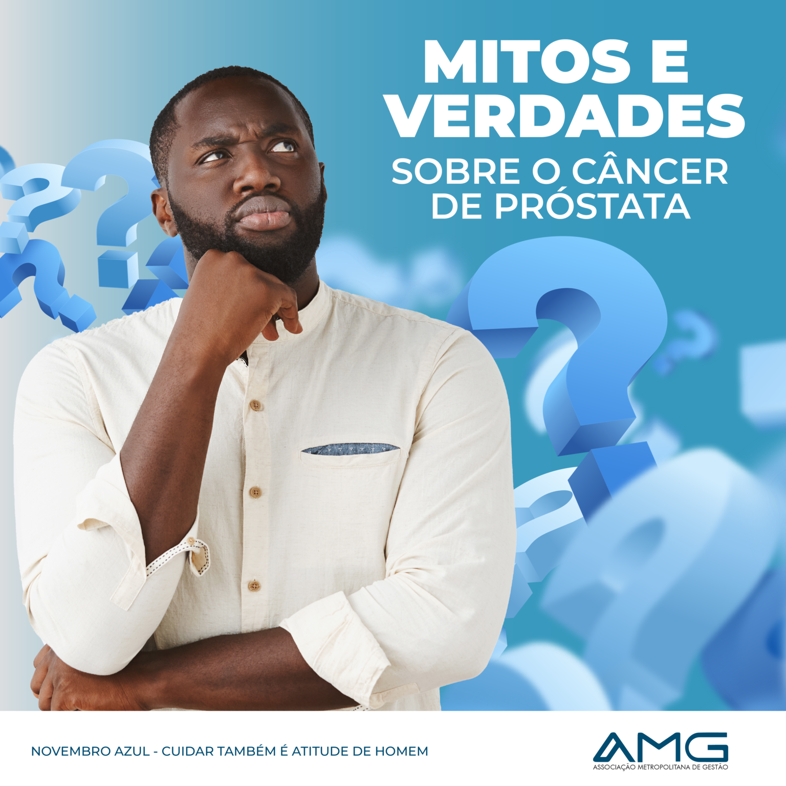 Novembro Azul — Mitos E Verdades Sobre O Câncer De Próstata Amg Gestão